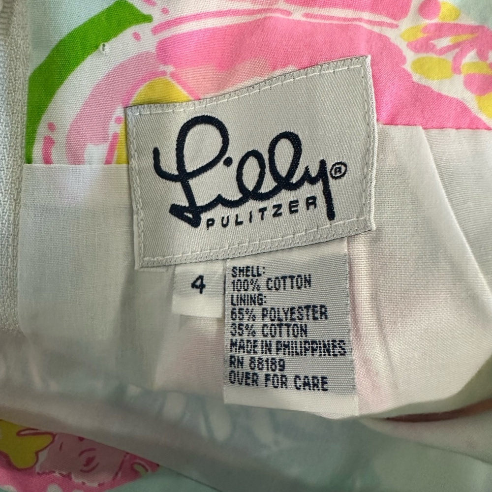 Lilly Pulitzer Skirt Size 4 - Picture 4 of 9